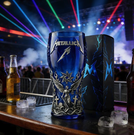 Celebrate 45 years of Metallica advanced ceramics Pint Glass Cup