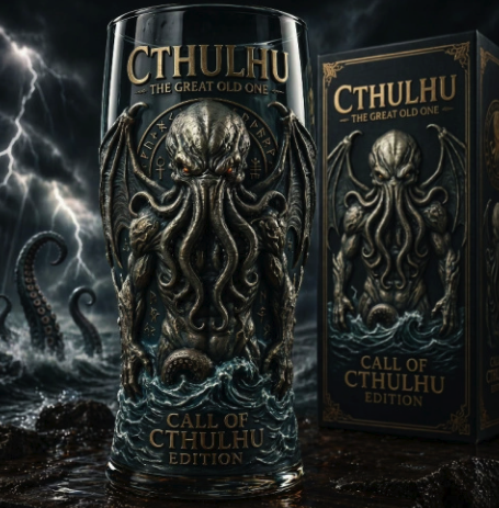 Cthulhu The Great Old One Collector Edition Custom Beer Glass